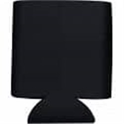 Collapsible Koozie Can Kooler Black
